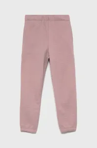 Detské nohavice Name it ružová farba, jednofarebné #9221695