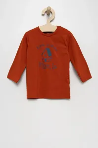 Detské tričko Name it červená farba, s potlačou #246301