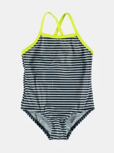White-Blue Girls Striped One Piece Swimwear name it Felisia - Unisex #695788