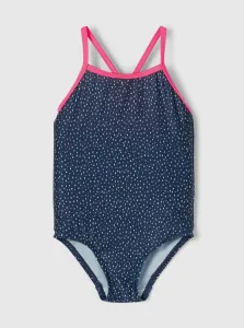 Dark Blue Girls Patterned One Piece Swimwear name it Felisia - Unisex