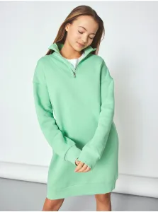 Light Green Girls Sweatshirt Dress Name it Dip - Girls