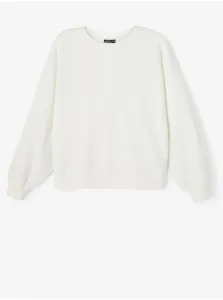 White Girly Oversize Sweatshirt name it Dute - Girls #658513