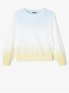 Yellow-blue girly sweatshirt name it Femia - Girls