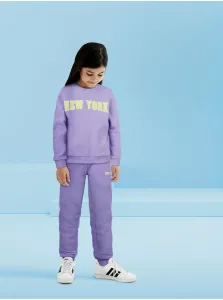Purple girly sweatshirt name it Lola - Girls