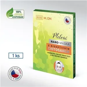 NANO M.ON Pleťová nano-maska s bioaktívnym chitosanom 1 ks