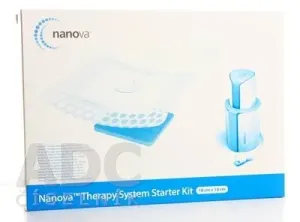 Nanova Therapy súprava, podtlaková pumpa Nanova, 2 ks krytia 18x18cm
