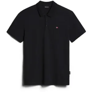 Napapijri EALIS Pánske tričko polo, čierna, veľkosť #9239180