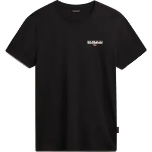 Napapijri S-ICE SS 2 Pánske tričko, čierna, veľkosť #8000995