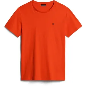 Napapijri SALIS SS SUM Pánske tričko, oranžová, veľkosť #5823063