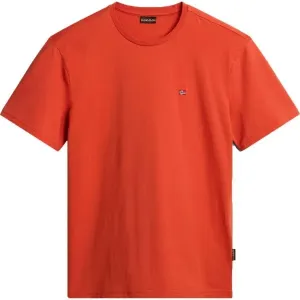 Napapijri SALIS SS SUM Pánske tričko, oranžová, veľkosť #7793048