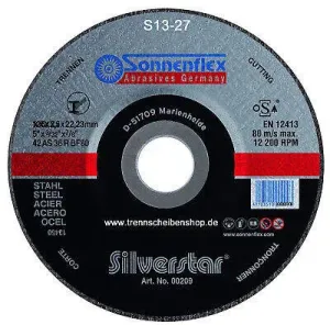 SONNENFLEX Kotúč rezný Silverstar 125 x 2,5 mm 00192 8