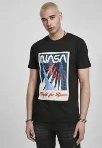 Mr. Tee NASA Fight For Space Tee black - Size:XS