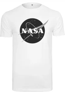 Mr. Tee NASA Black-and-White Insignia Tee white - Size:XS
