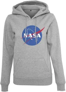 Mr. Tee Ladies NASA Insignia Hoody heather grey - Size:XL