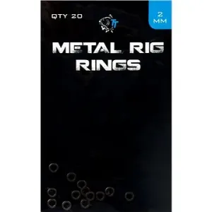 Nash Metal Rig Rings 2,0 mm 20 ks