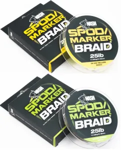Nash Spod and Marker Braid Hi-Viz Yellow 0,18 mm 25 lb 11,3 kg 300 m