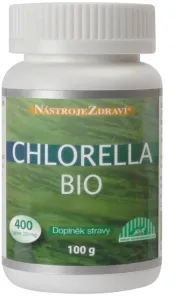 Nástroje zdravia Chlorella Extra Bio 100 g 400 tabliet