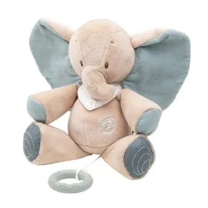 NATTOU - Hračka plyšová hrajúca sloník Axel LA 28 cm