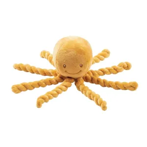 NATTOU Cuddly Octopus PIU PIU plyšová hračka pre bábätká Lapidou Yellow 0 m+ 1 ks