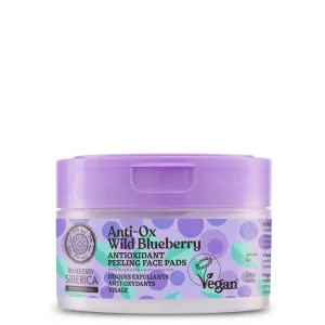 Natura Siberica Wild Blueberry Anti-OX Antioxidačné peelingové pleťové tampóny 20 ks #847094