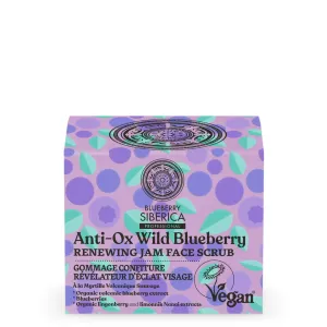 Natura Siberica Wild Blueberry Anti-OX Obnovujúci džemový peeling na tvár 50 ml #844906