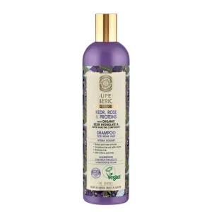 Natura Siberica Kedr, Rose & Protein proteínový šampón pre oslabené vlasy 400 ml