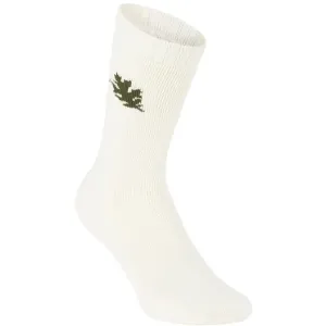 NATURA VIDA REGULAR NATUREL Pánske ponožky, biela, veľkosť #8470898