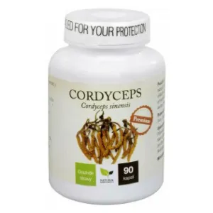 NATURAL MEDICAMENTS Cordyceps Premium 90 kapsúl #852591