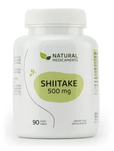 Natural Medicaments Shiitake 500 mg 90 kapsúl
