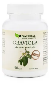 Natural Medicaments Graviola anona (Annona muricata) 90 kapsúl