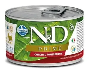 N&D dog PRIME konz. ADULT MINI chicken/pomegranate - 140g