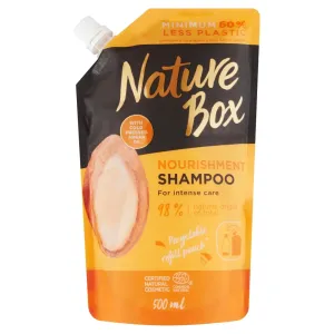 Nature Box Argan intenzívne vyživujúci šampón s arganovým olejom náhradná náplň 500 ml