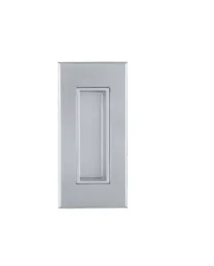 TI - Mušľa na posuvné dvere - 2650 CHM - chróm matný (18) | MP-KOVANIA.sk