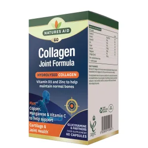 Natures Aid Collagen Joint Formula 60 kapsúl