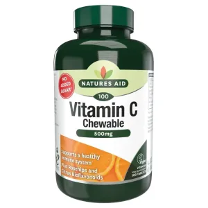 Natures Aid Vitamín C 500 mg 100 tabliet