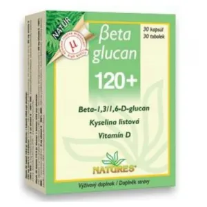 NATURES Beta glucan 120 mg 30 kapsúl