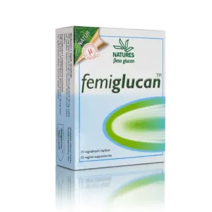 NATURES Femiglucan vaginálne čapíky 1x10 ks