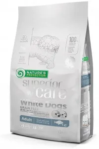 Natures Protection Superior care white dog GF adult Herring granule pre malé psy 1,5kg