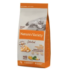 Nature's Variety Selected Sterilised kuracie z voľného chovu - výhodné balenie: 2 x 7 kg