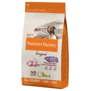 Nature's Variety Original NoGrain Mini Adult morčacie - 1,5 kg