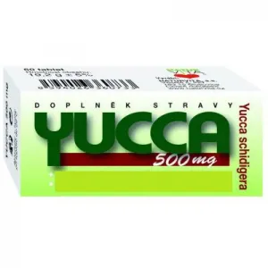 NATURVITA YUCCA 500 mg Yucca shidigera výživový doplnok, 60ks
