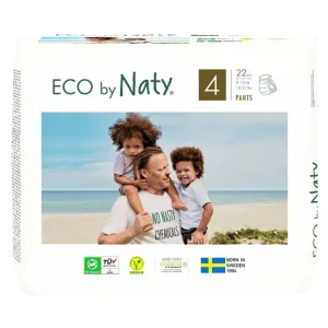 ECO by Naty Nappy Pants Maxi Size 4 jednorazové plienkové nohavičky 8-15 kg 22 ks
