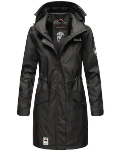 Navahoo Deike dámska zimná bunda do dažďa s kapucňou, čierna #2549866
