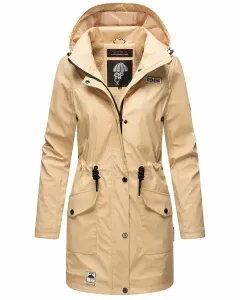 Navahoo Deike dámska zimná bunda do dažďa s kapucňou, beige #6158687