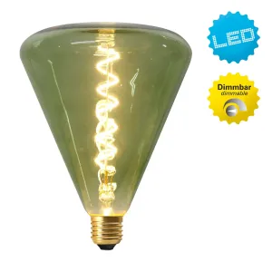 LED žiarovka Dilly E27 4W 2200K stmievateľná, zelený odtieň