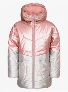 NAX FEREGO Dievčenský zimný kabát, ružová, veľkosť #459166