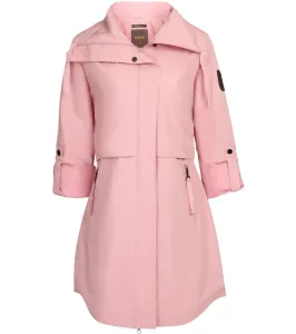 NAX Leoda Dámsky mestský kabát LCTX182 Ružová M
