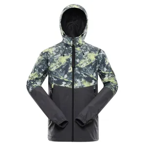 Men's jacket nax with dwr finish NAX ZALEW limelight
