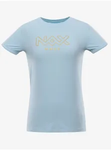 Tričká s krátkym rukávom pre ženy NAX - svetlomodrá