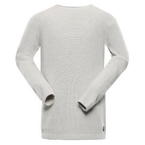 Men's cotton sweater nax NAX GERNER woman ́s gray #1133385